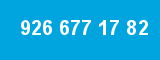926 677 17 82 926 677 17 82